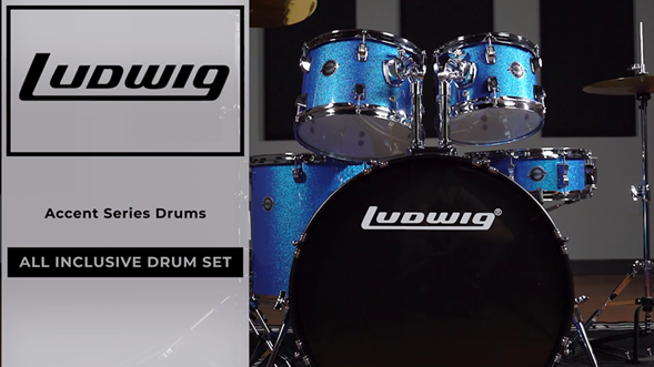 Baterías Acústicas Ludwig Accent