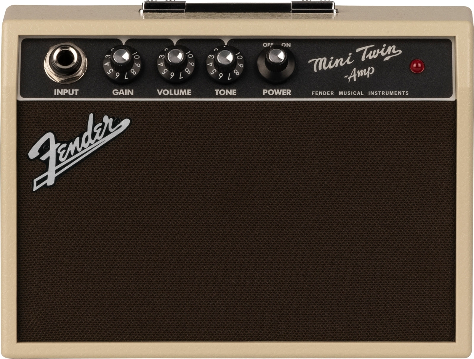 AMPLIFICADOR FENDER MINI 65 TWIN-AMP BLONDE MOD0234812082 BLONDE