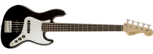 BAJO ELECTRICO SQUIER AFFINITY JAZZ NEGRO 5C MOD0301575506