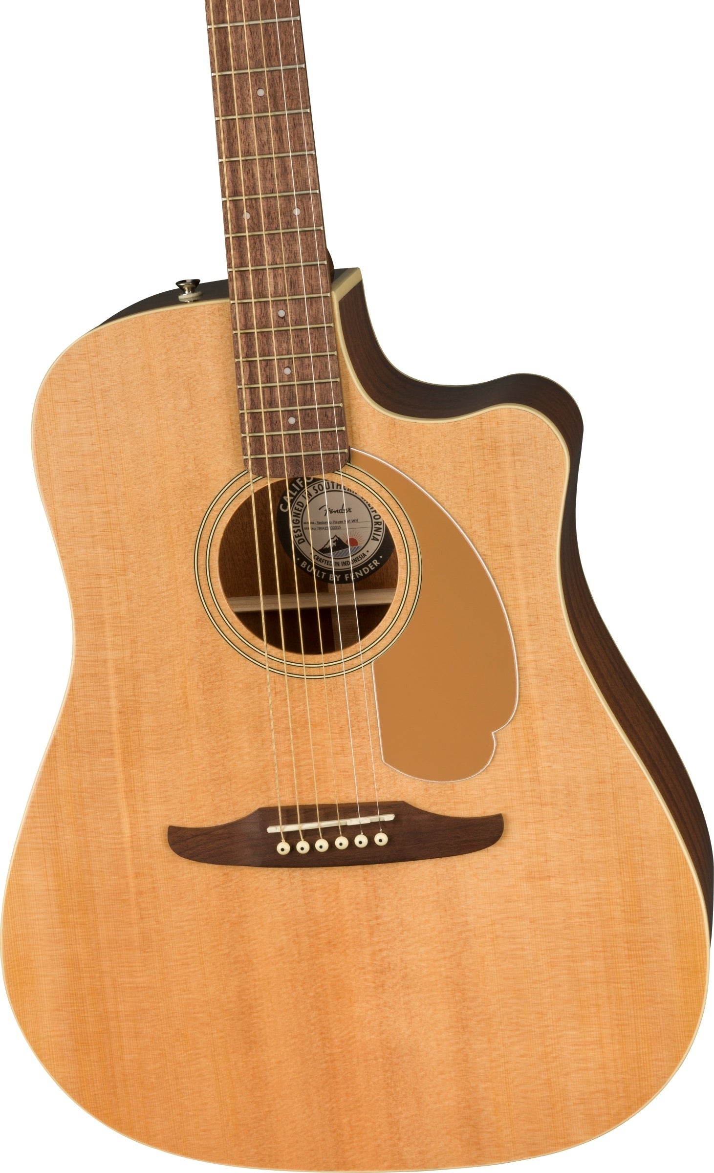 GUITARRA ELECTROACUSTICA FENDER REDONDO PLAYER MOD0970713121 COLOR NATURAL