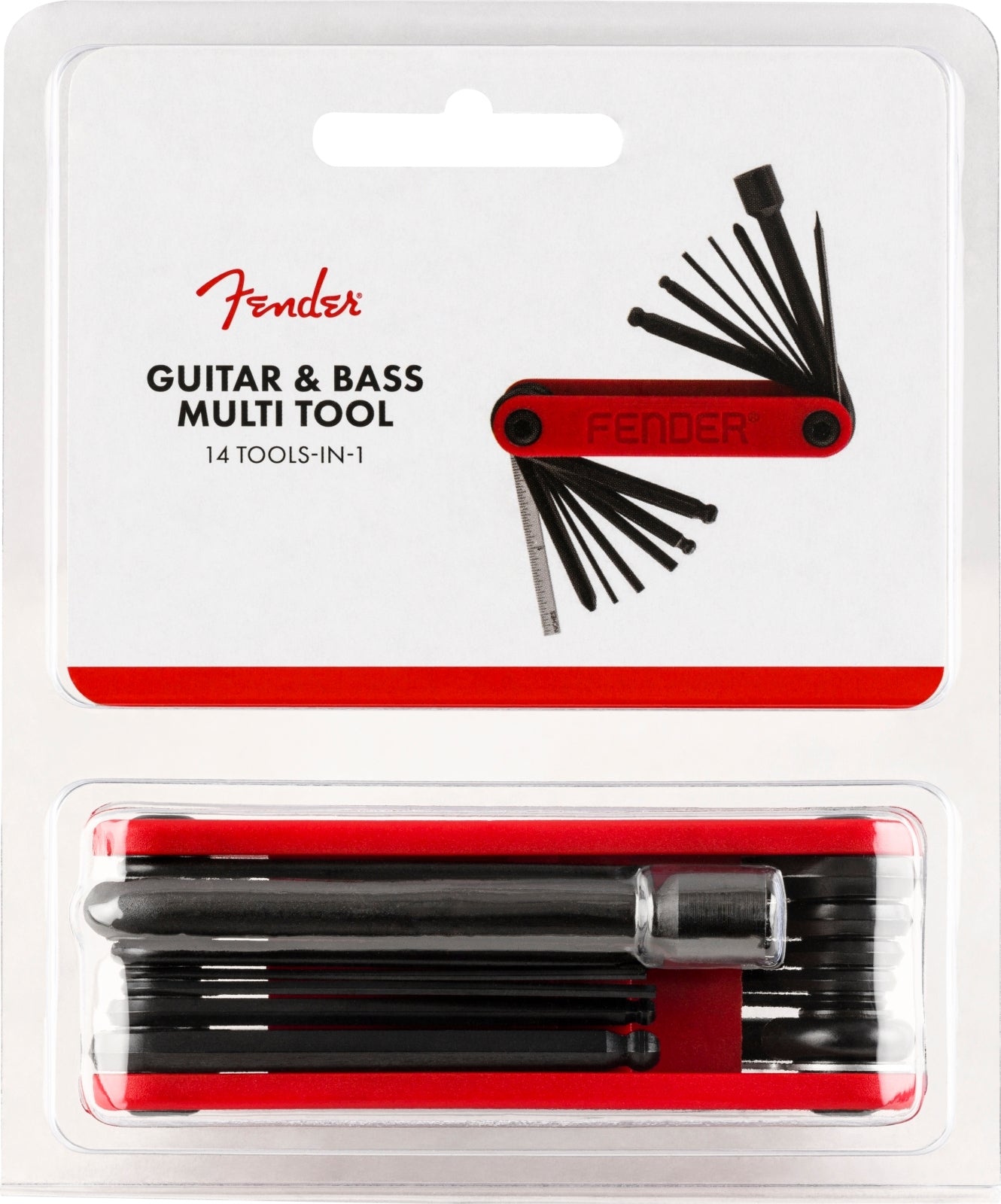 KIT HERRAMIENTAS FENDER PARA GUITARRA Y BAJO MOD0990654020