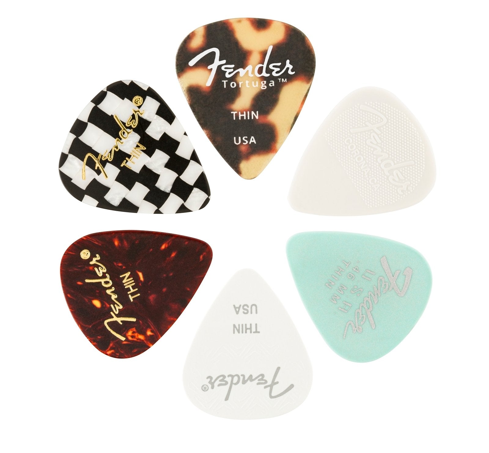 PICK FENDER 351 MATERIAL MEDLEY THIN COLOR 6U