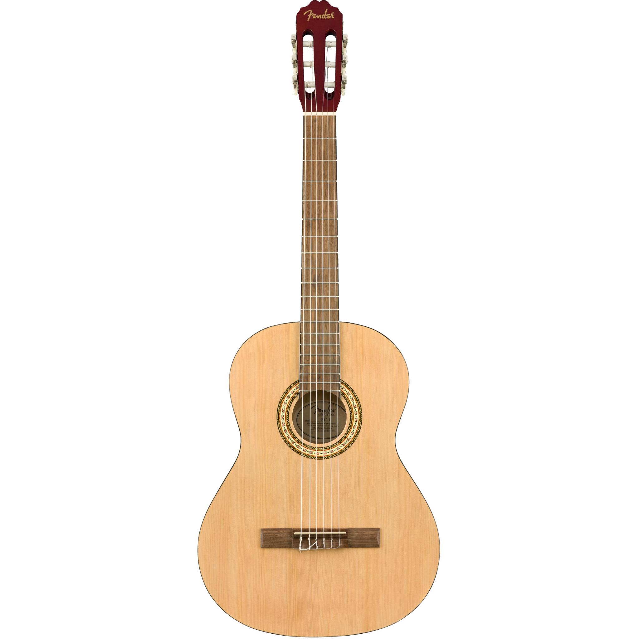 GUITARRA ACUSTICA CLASICA FENDER FC-1 NATURAL MOD0971960421