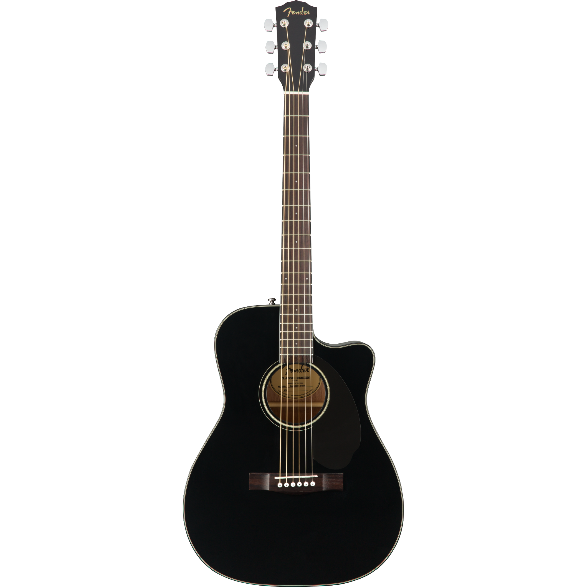 GUITARRA ELECTROACUSTICA FENDER CC60SCE CONCERT NEGRO MOD0970153006