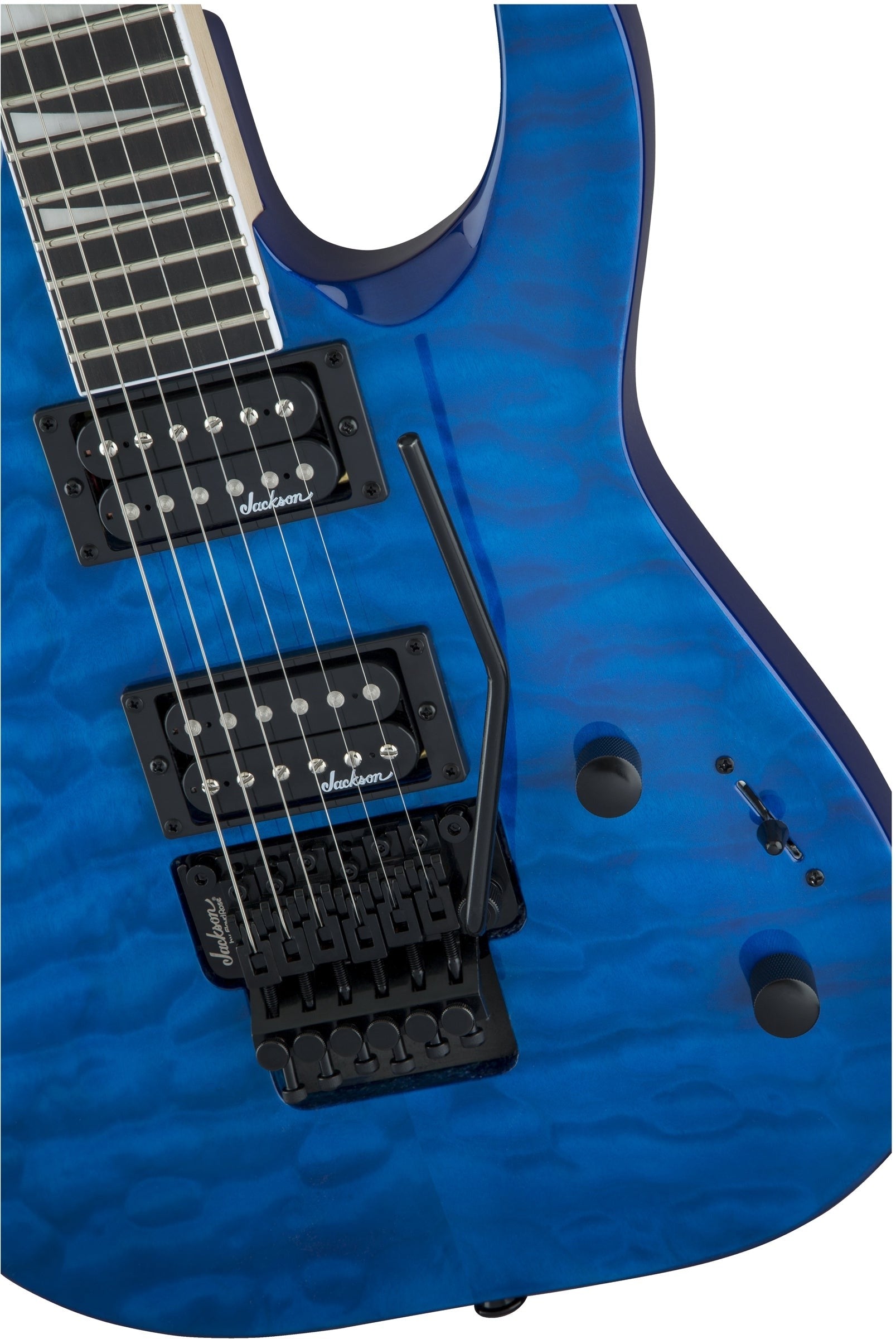 GUITARRA ELECTRICA JACKSON JS32Q DINKY MOD2910113586 EN COLOR AZUL