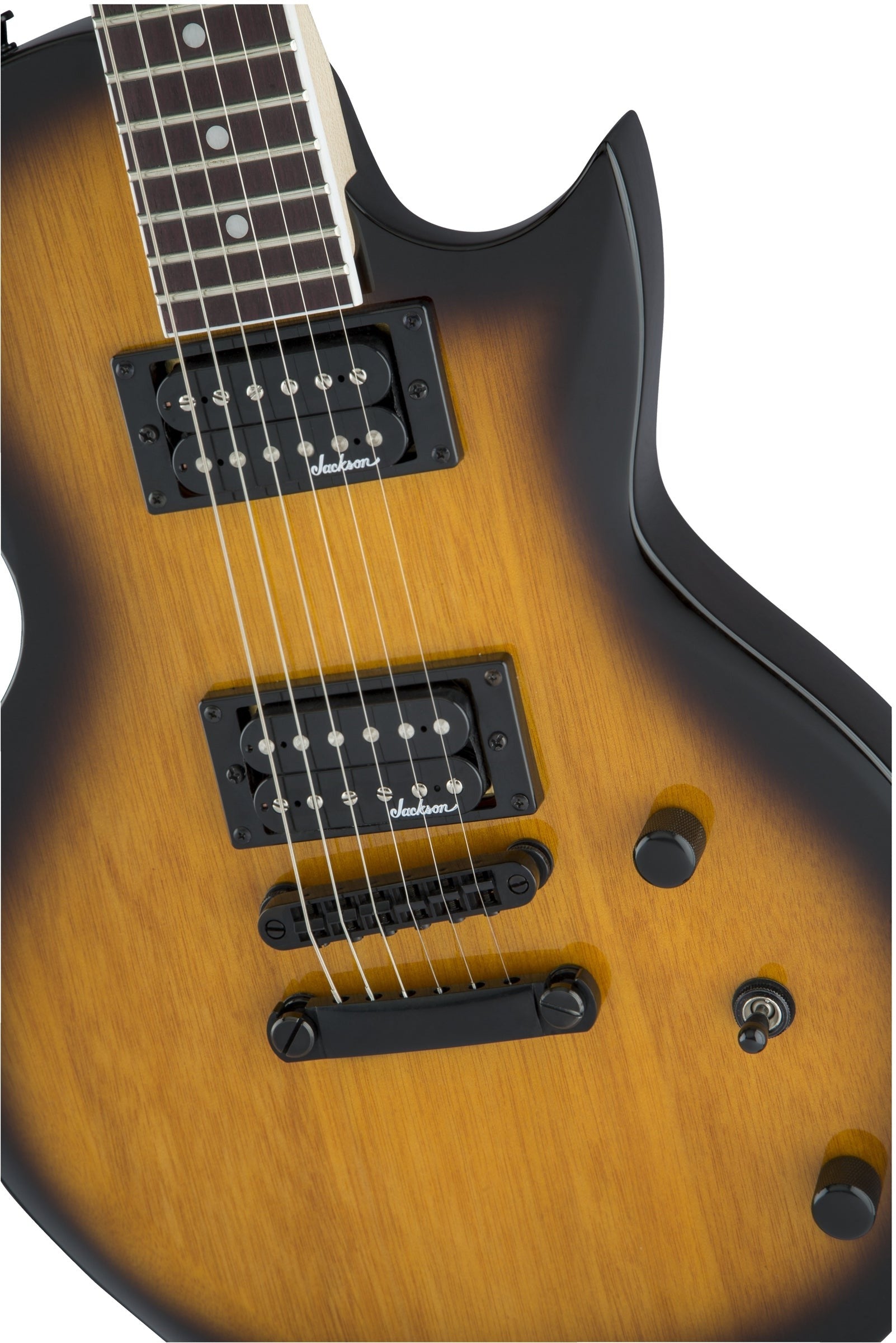 GUITARRA ELECTRICA JACKSON JS22 SC MONARKH MOD2916901598 EN COLOR MARRON/NEGRO
