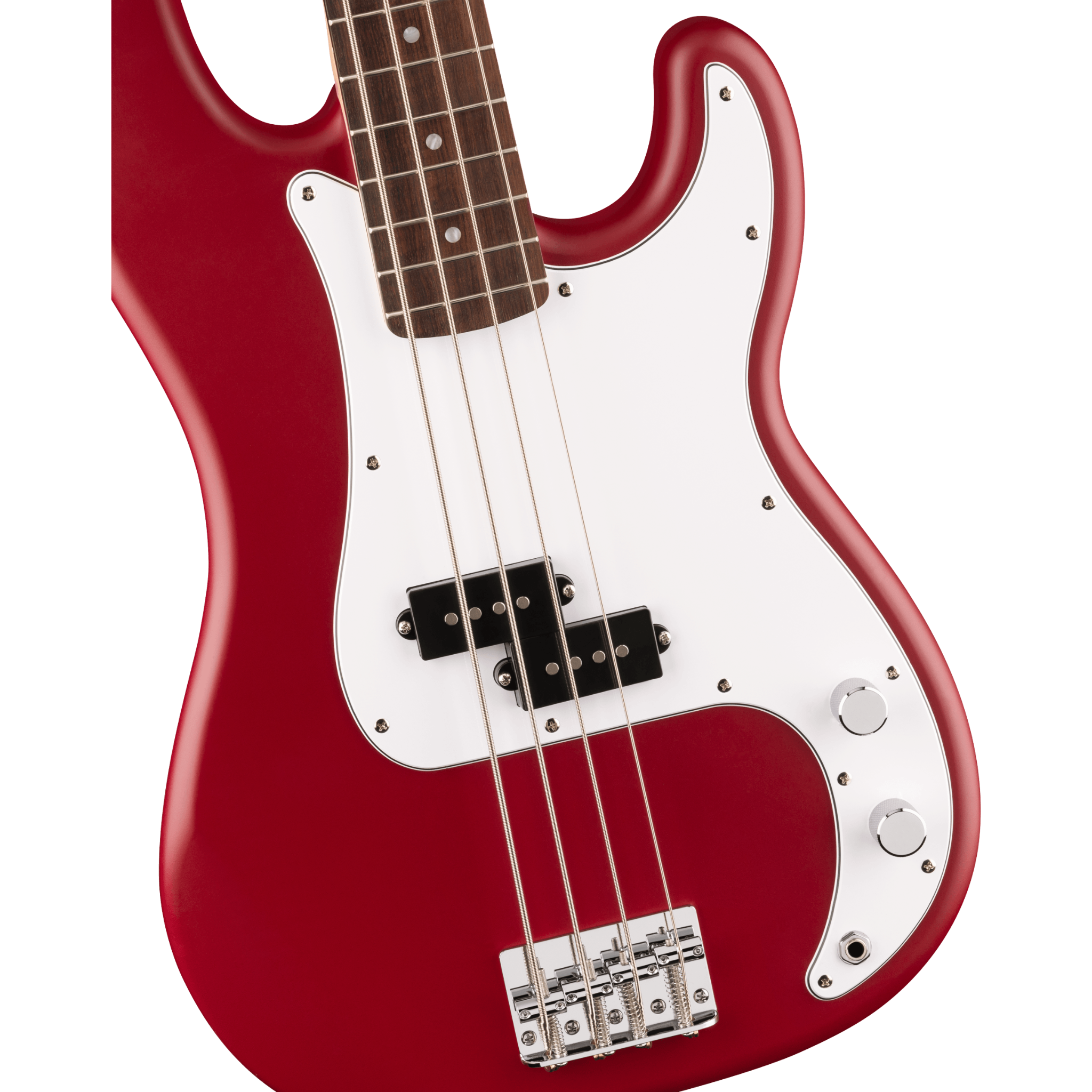 BAJO ELECTRICO SQUIER DEBUT P BASS ROJO LRL WPG 4 CUERDAS MOD0379700554