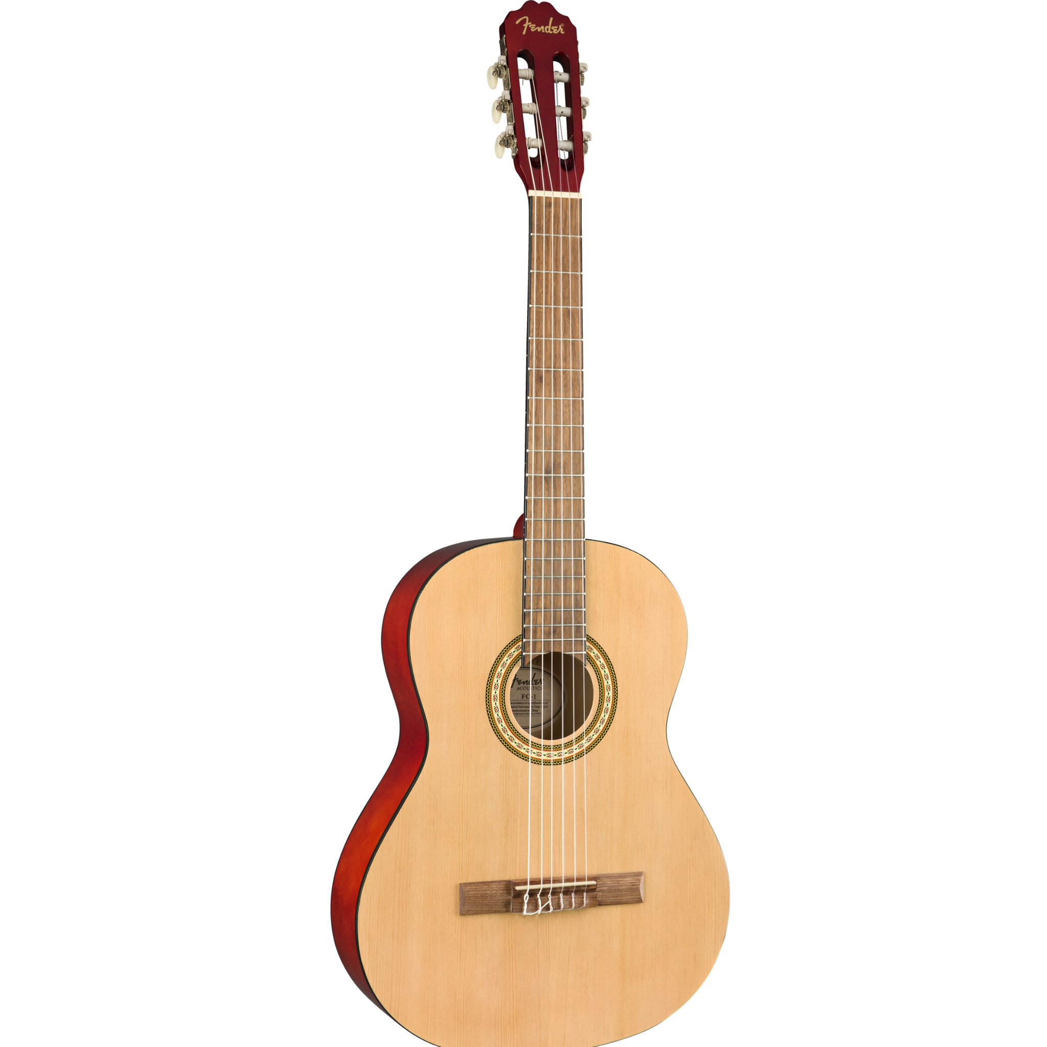 GUITARRA ACUSTICA CLASICA FENDER FC-1 NATURAL MOD0971960421