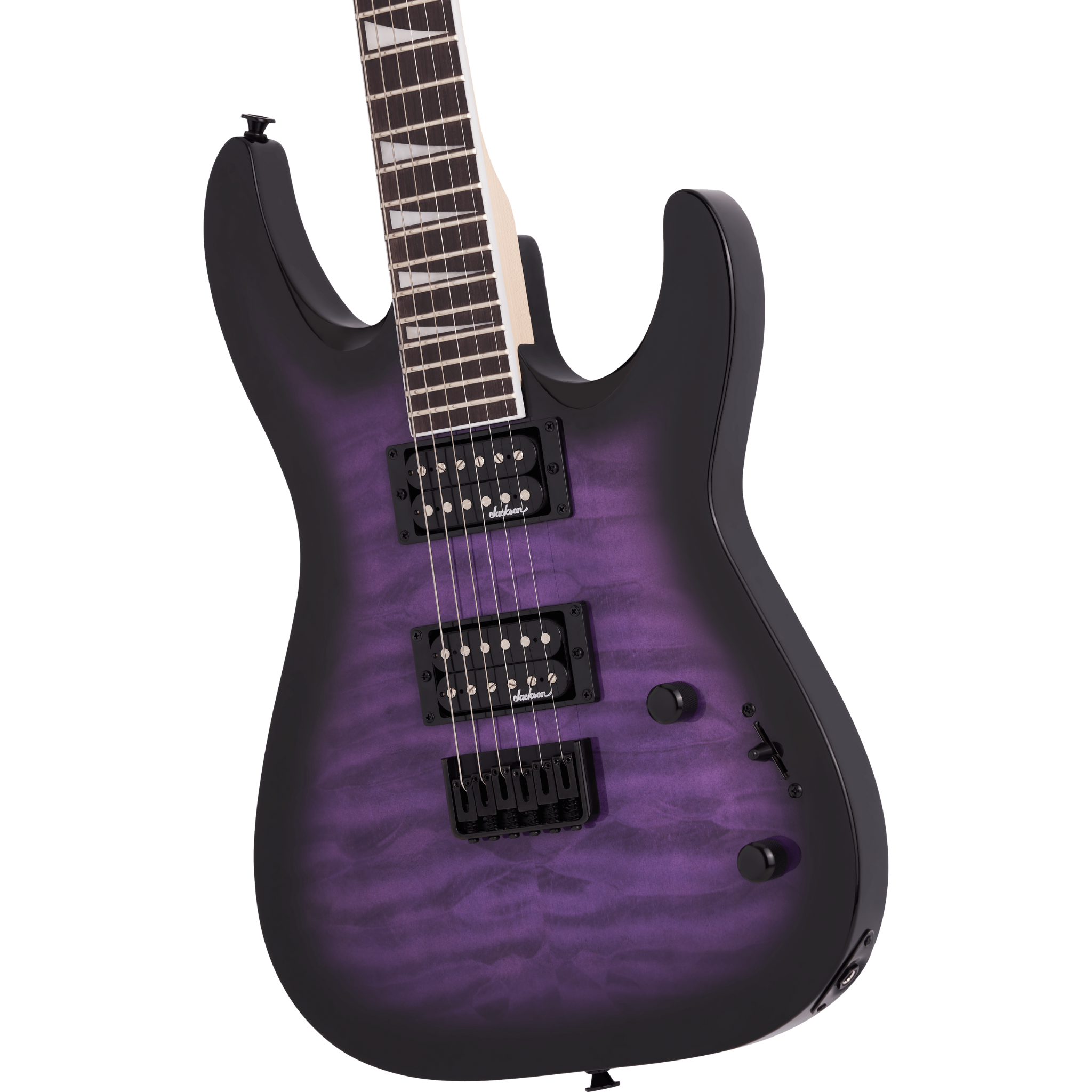 GUITARRA ELECTRICA JACKSON JS32Q DINKY MORADO/TR HT MOD2918809592