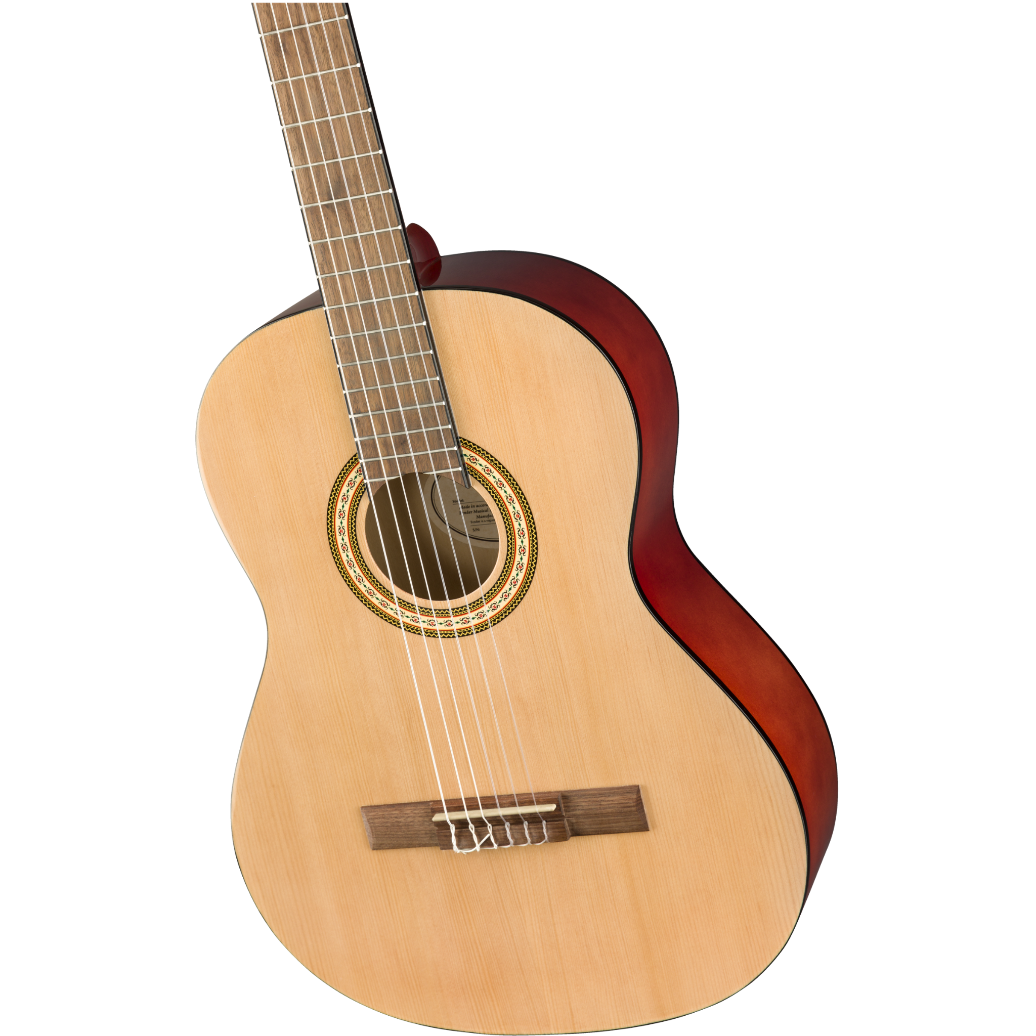 GUITARRA ACUSTICA CLASICA FENDER FC-1 NATURAL MOD0971960421