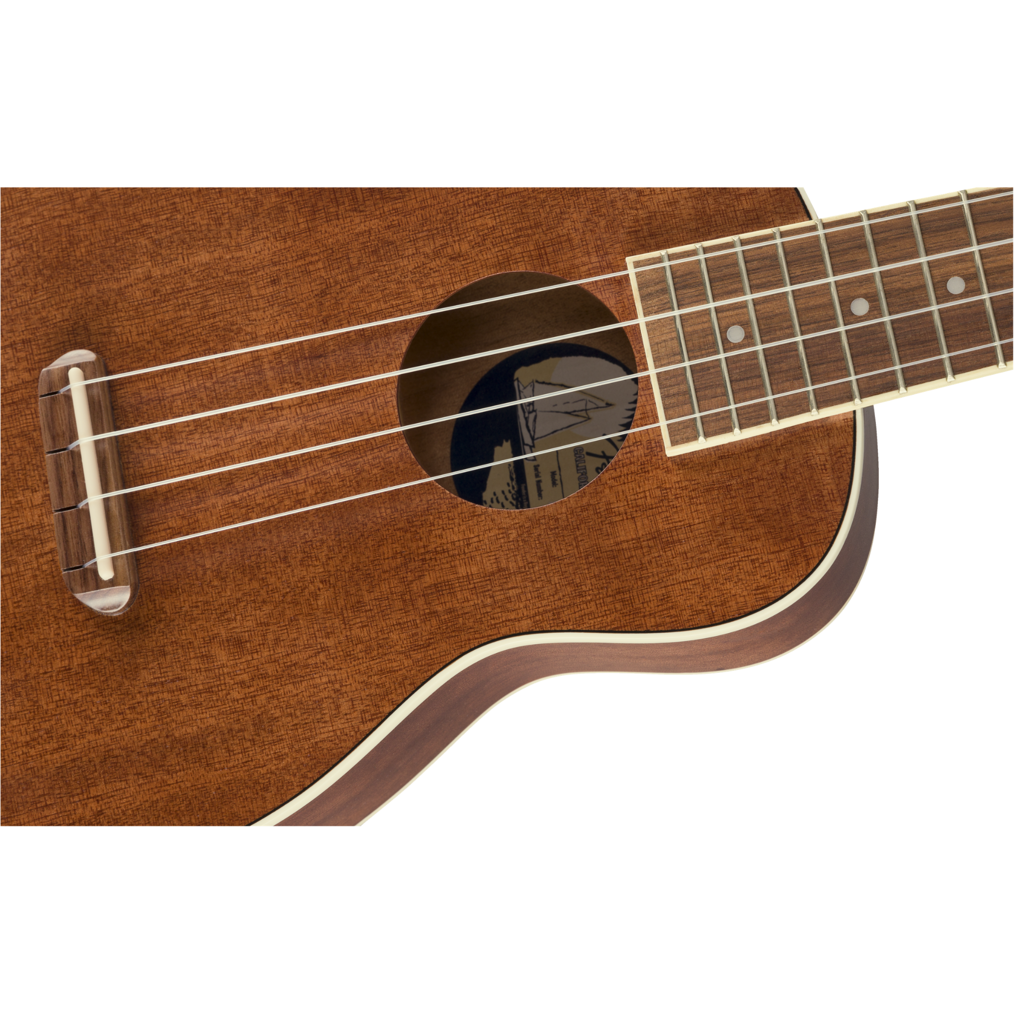 COMBO UKELELE ACUSTICO FENDER SEASIDE SOPRANO NATURAL MOD0971610022