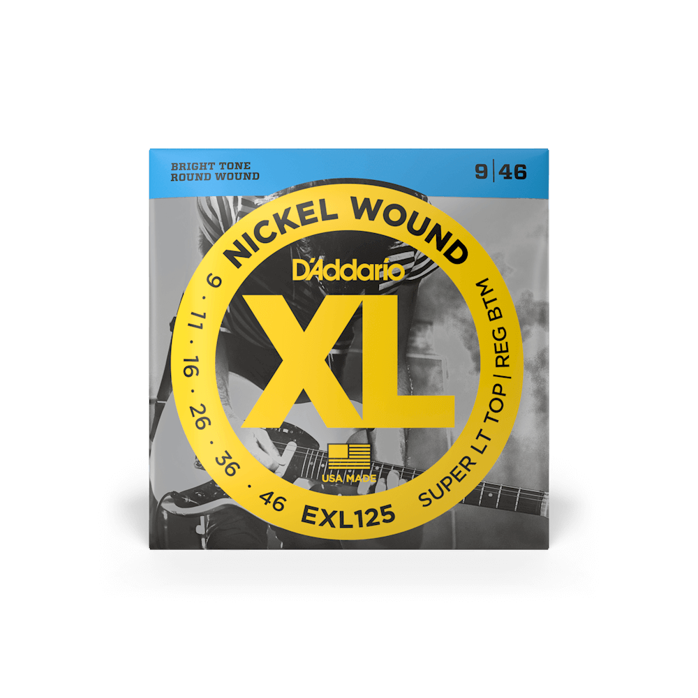 CUERDAS D"ADDARIO EXL125 XL 9-46 PARA GUITARRA ELÉCTRICA