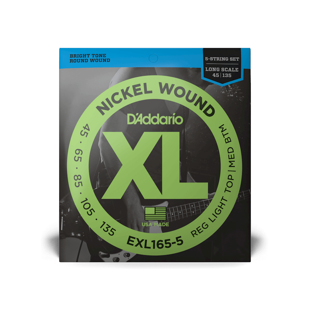 CUERDAS BAJO 5C D"ADDARIO EXL165 45-135