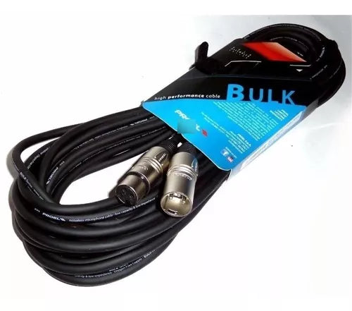 CABLE MICRÓFONO PROEL BULK250LU6 6 MTS