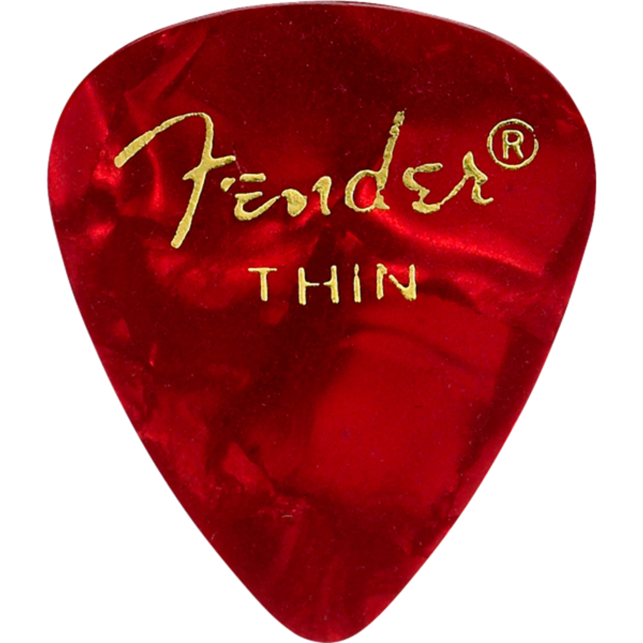 PICK FENDER 351 PREMIUM CLD THIN ROJO 12U MOD1980351709