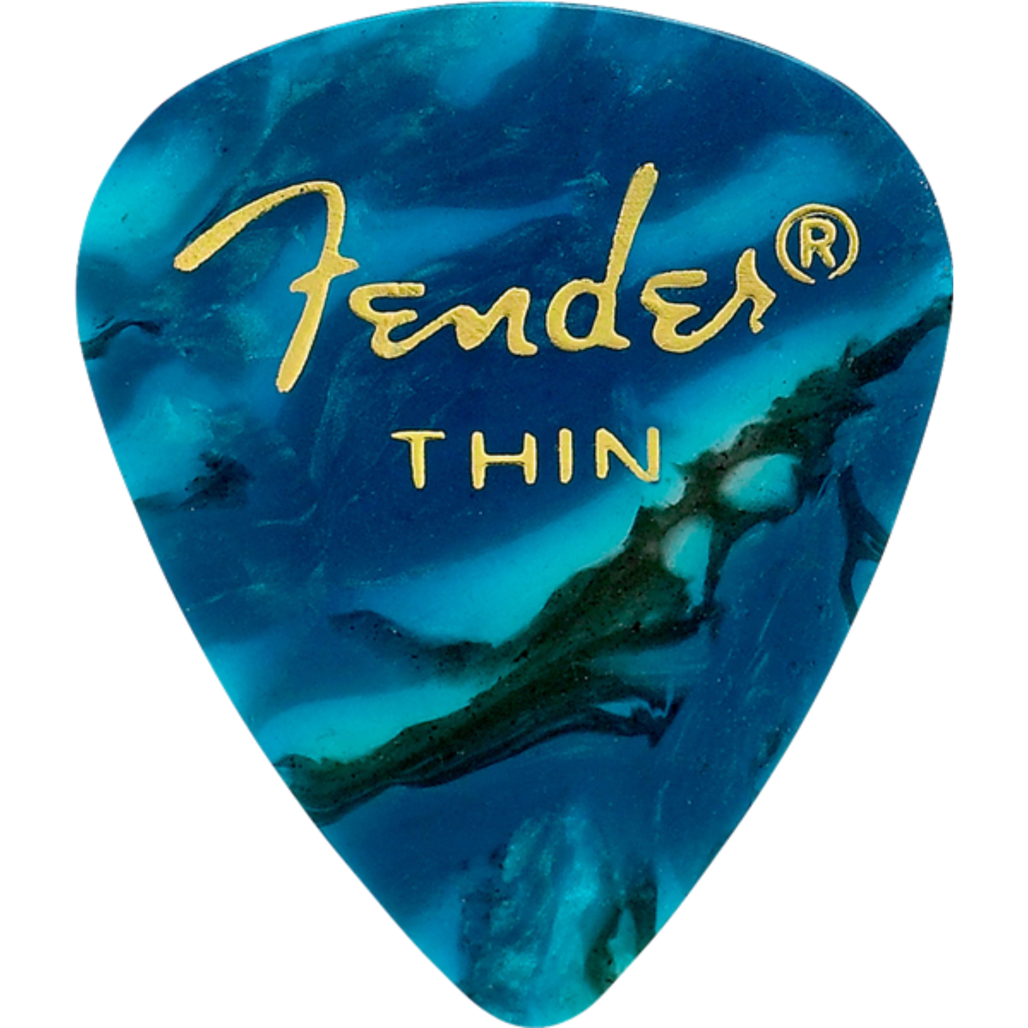 PICK FENDER 351 PREMIUM CLD THIN AZUL 12U MOD0980351708