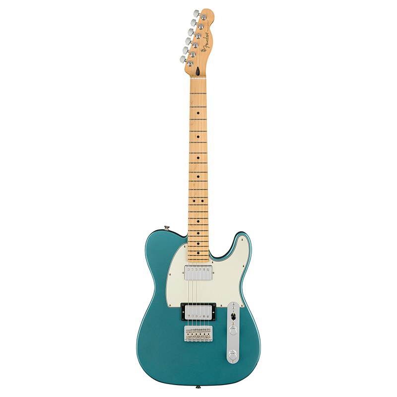 GUITARRA ELECTRICA FENDER MEXICO PLAYER TELECASTER HH MOD0145233525 AZUL CLARO, DIAPASÓN EN MAPLE