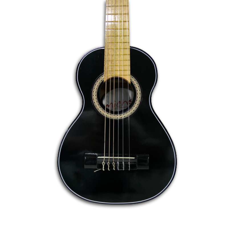 GUITARRA ACUSTICA MICHE PARA NIÑO 29" EN COLOR NEGRO