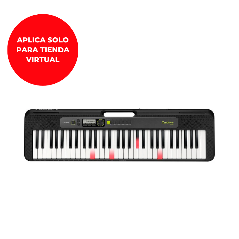 TECLADO CASIO LK-S250 CASIOTONE INCLUYE ADAPTADOR DE CORRIENTE