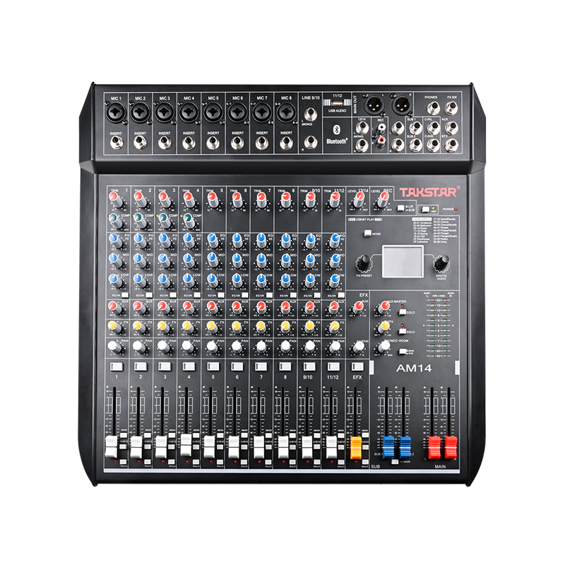 MIXER TAKSTAR AM-14 (14 CANALES)