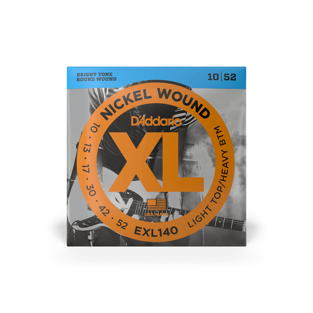 CUERDAS D"ADDARIO EXL140 XL 10-52 PARA GUITARRA ELÉCTRICA