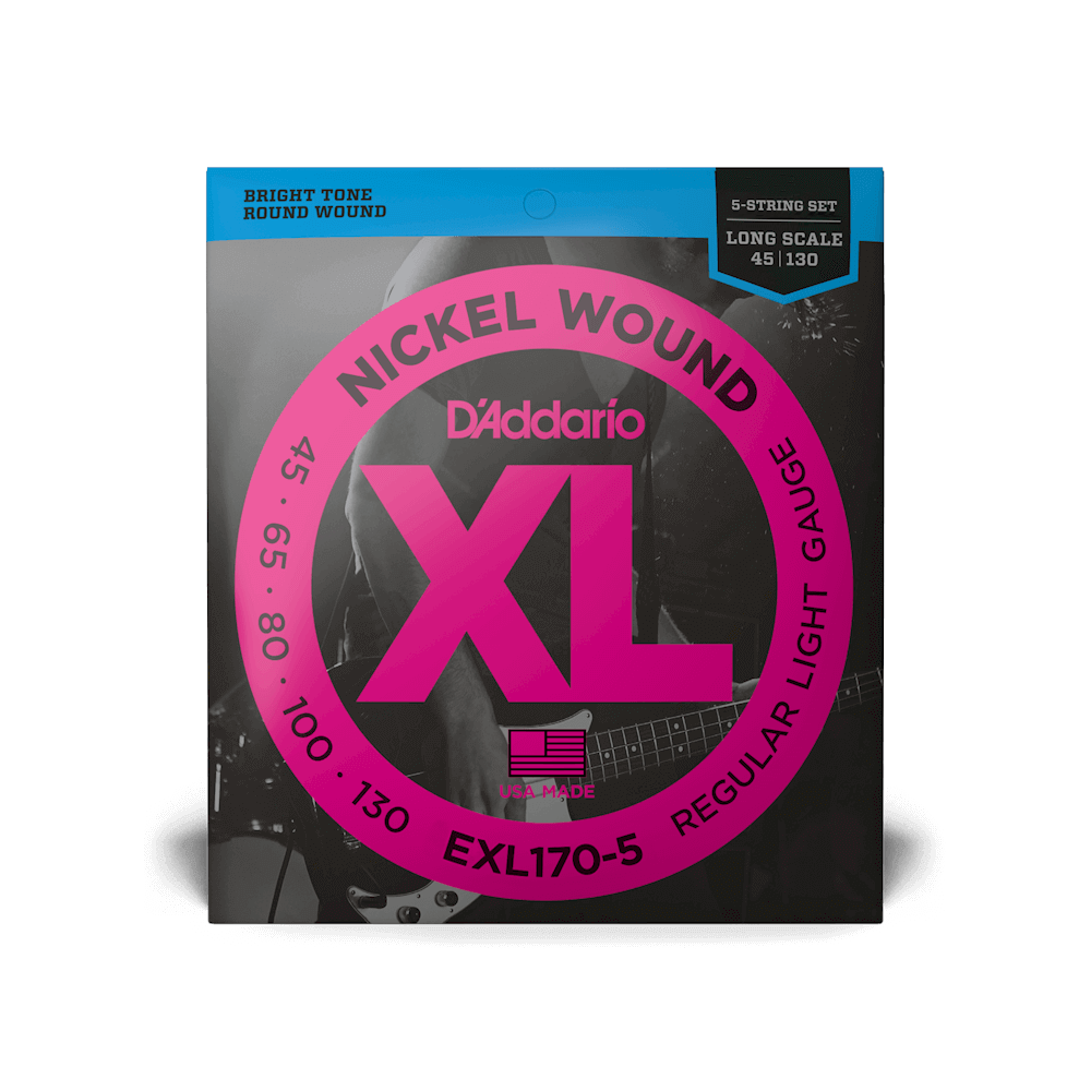 CUERDAS BAJO 5C D"ADDARIO BASS XL 45-130