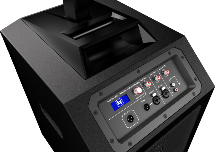CABINA ACTIVA EV EVOLVE 50 NEGRO