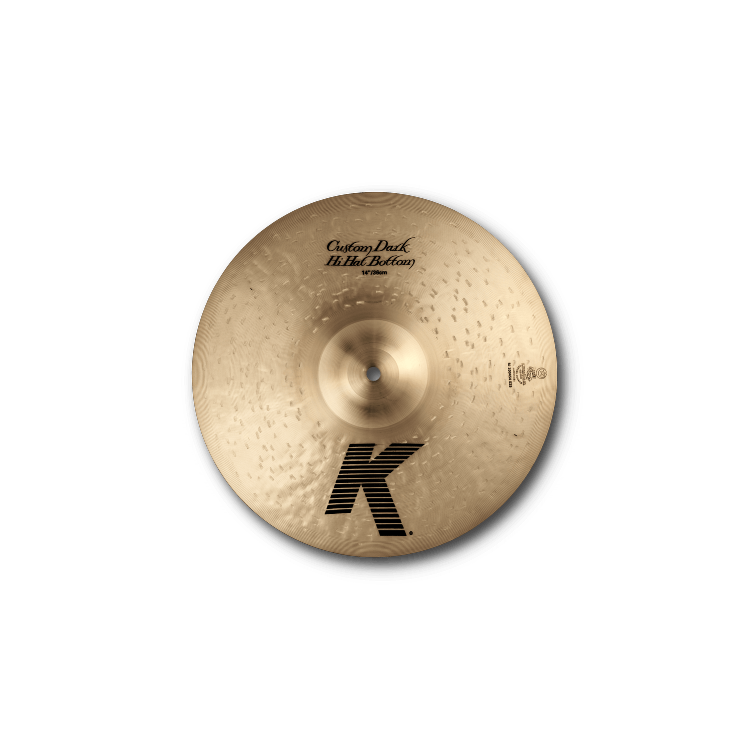 PLATILLO ZILDJIAN K CUSTOM DARK HI HAT 14" (K0943)