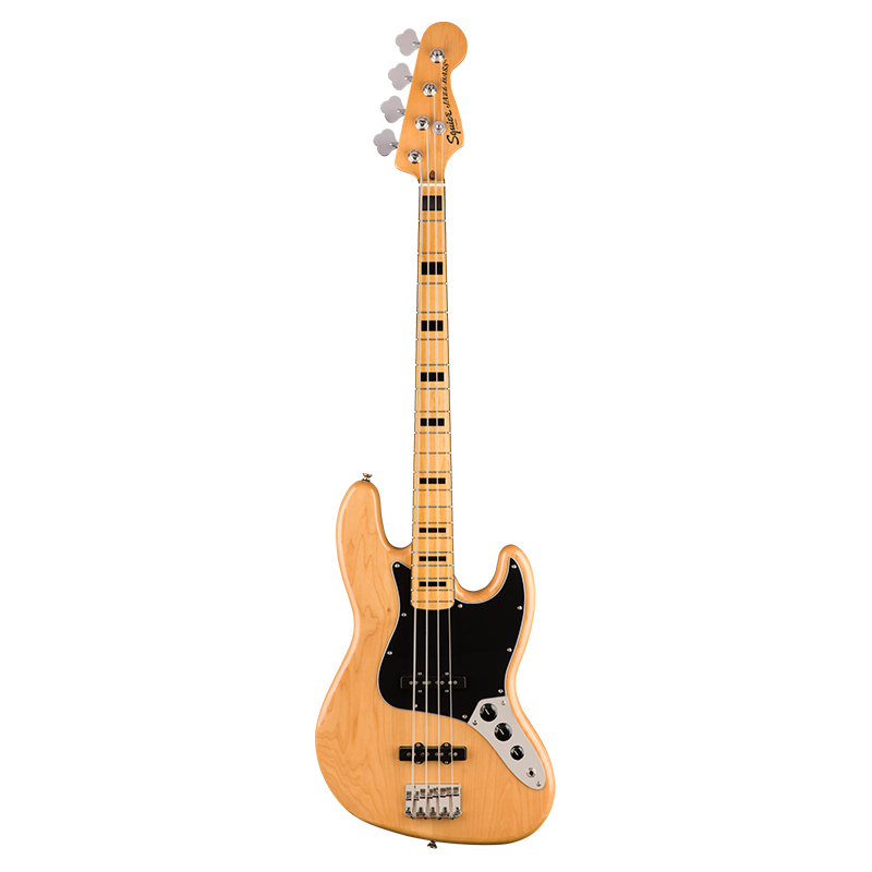 BAJO 4 CUERDAS FENDER SQUIER CLASSIC VIBE 70'S JAZZ BASS NATURAL MOD0374540521 DIAPASON DE MAPLE