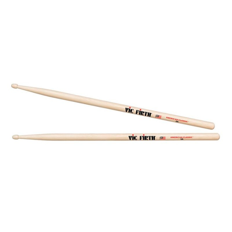 BAQUETA VIC FIRTH A.CLASSIC WOOD 5AW BLA