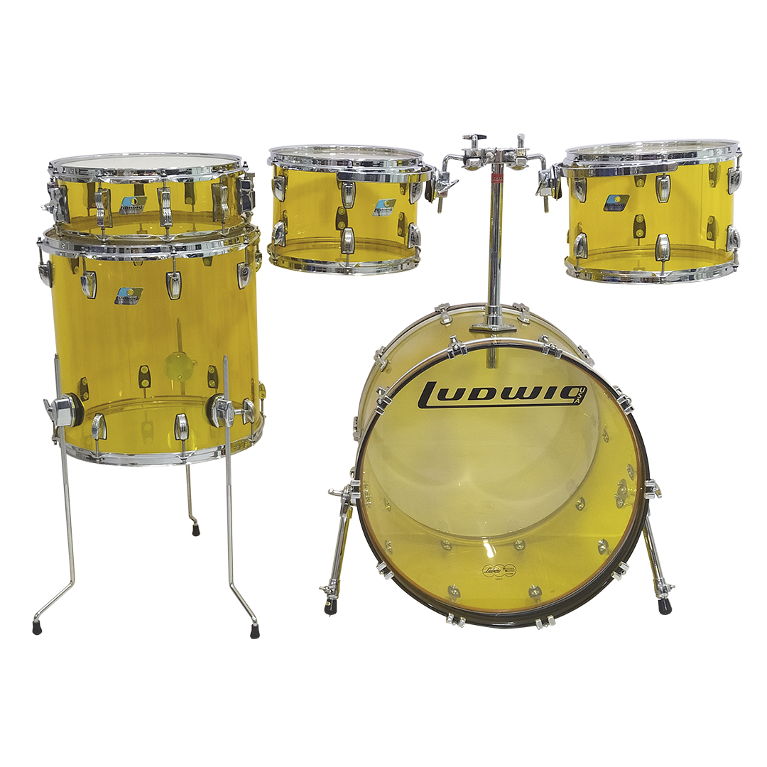 BATERÍA LUDWIG VISTALITE 5 PIEZAS AMARILLO AMERICANA