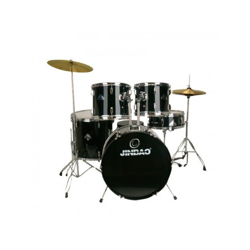 BATERÍA JINBAO JUNIOR 5 PIEZAS NEGRA
