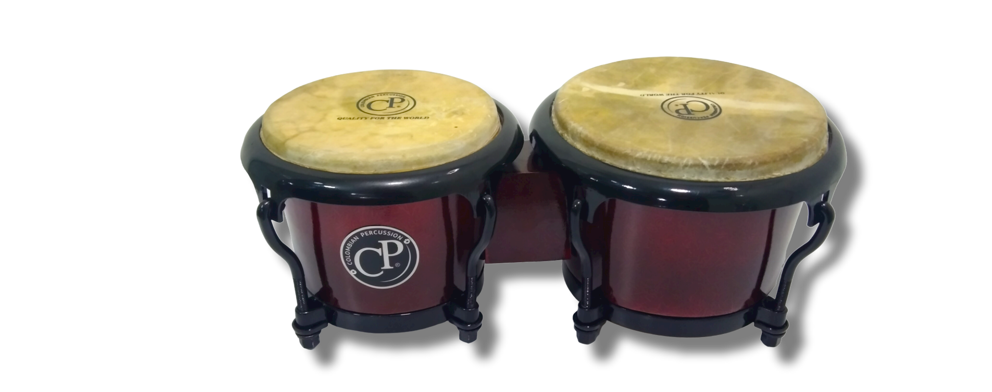 bongo CP en fibra de vidrio color cereza