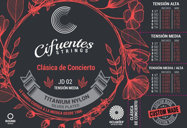 Consigue juego de cuerdas para tu guitarra clasica. cuerdas para guitarra de nylon. Juego de 6 cuerdas marca cifuentes strins