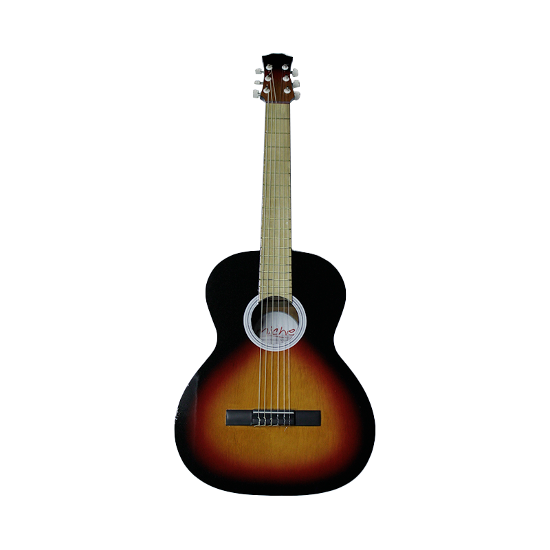 GUITARRA MICHE 39" ROJOCREMA