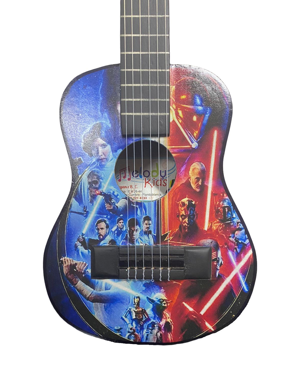 GUITARRA ACUSTICA MICHE PARA NIÑO 22" STARWARS