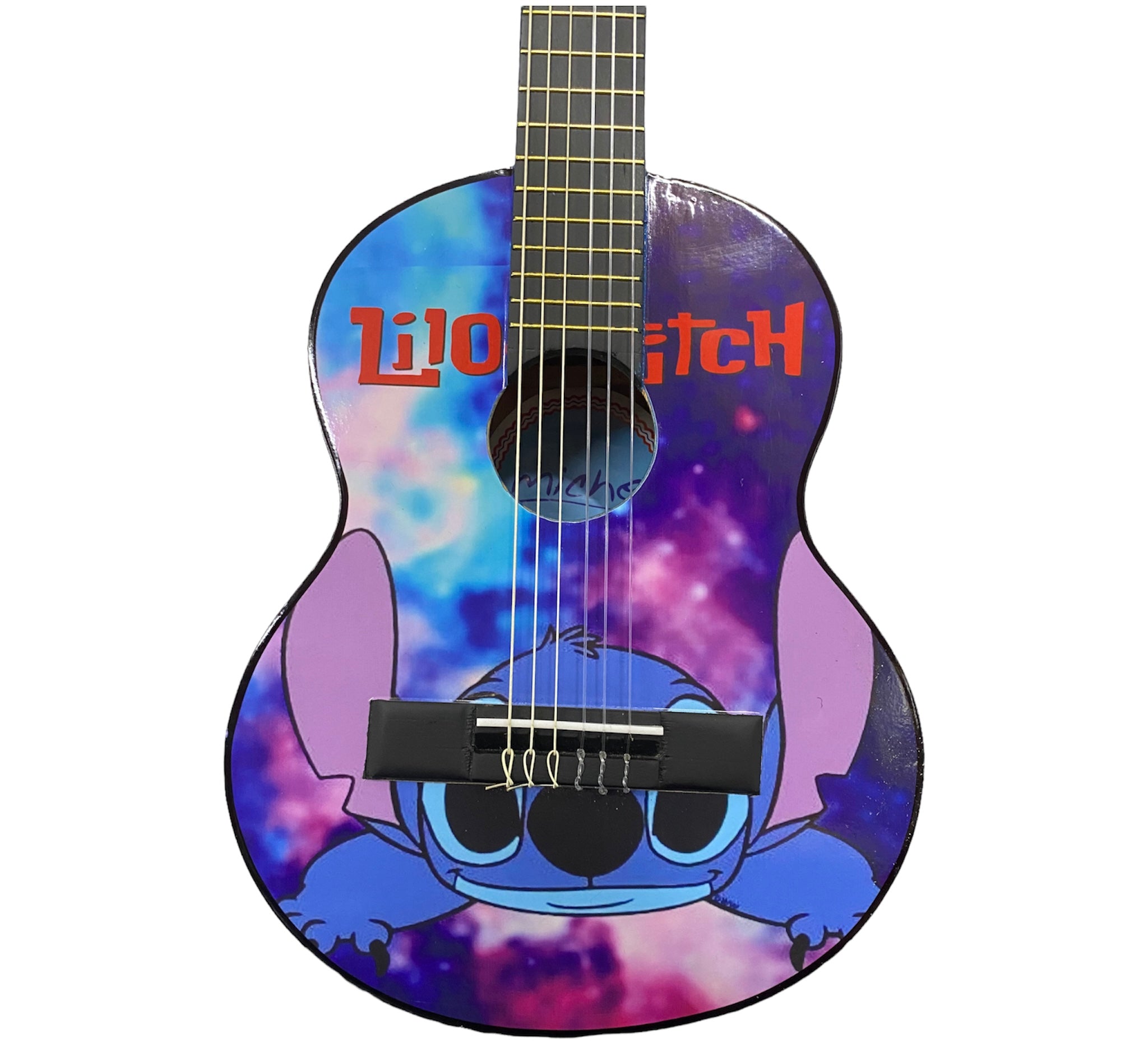 GUITARRA ACUSTICA MICHE PARA NIÑO 29" LILO & STETCH