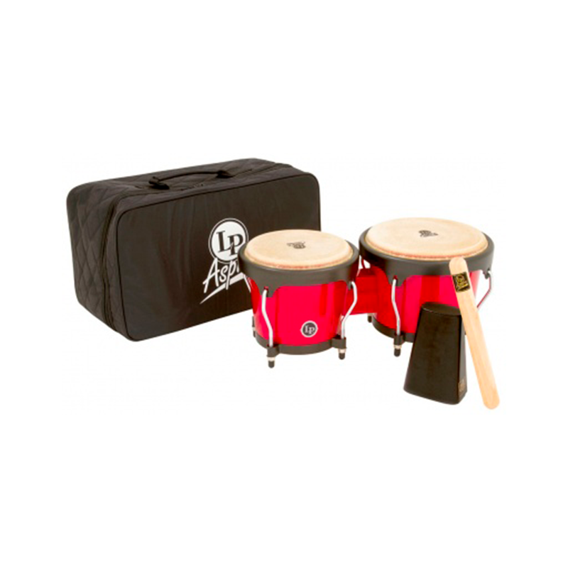 KIT LP BONGO ROJO 500-RW ASPIRE 6 3/4-8 BONGO,FORRO,GOLPEADOR