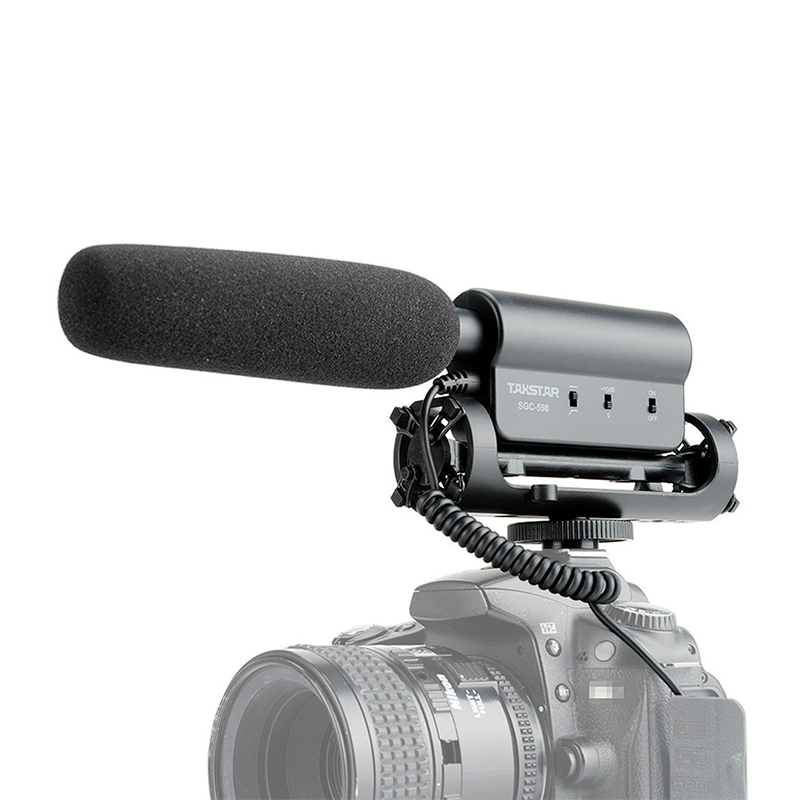 MICRÓFONO TAKSTAR SGC-598 BASE P/CÁMARA