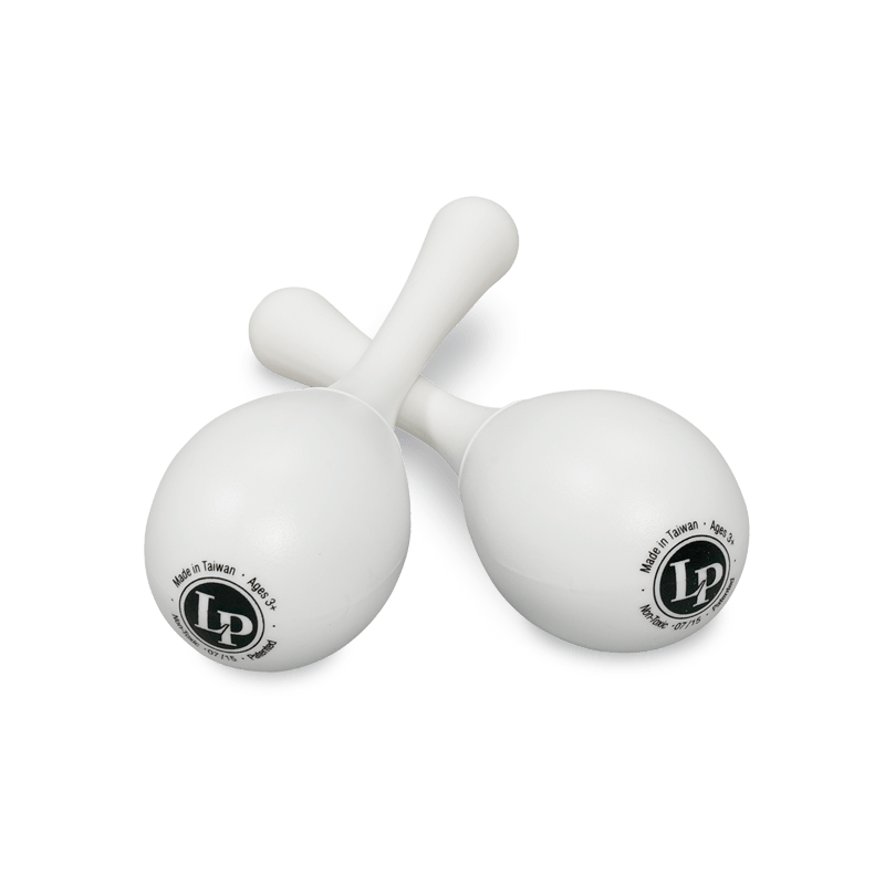 SHAKER LP GLOW D. MINI MARACAS LP010-GLO BLANCAS