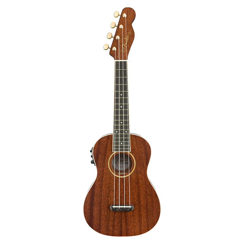 UKELELE FENDER ELECTROACUSTICA GRACE VANDERWAAL CAOBA MOD971630076 15" PULGADAS