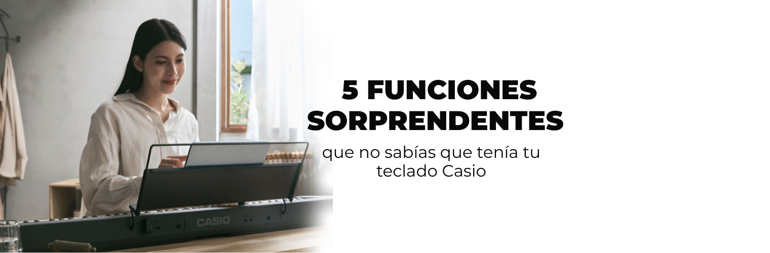 5 funciones sorprendentes que no sabías que tenía tu Teclado Casio