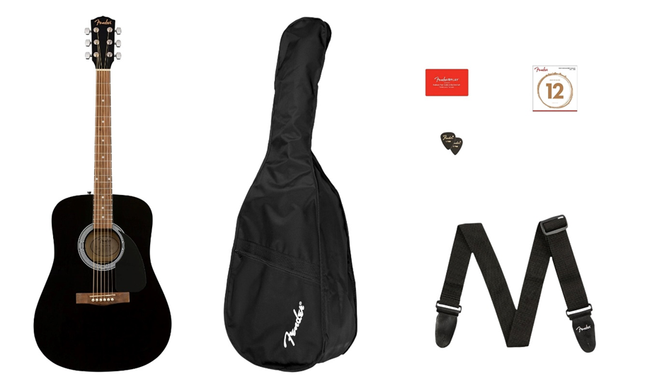 Guitarra Acústica Fender FA-115: El Combo Perfecto para Principiantes