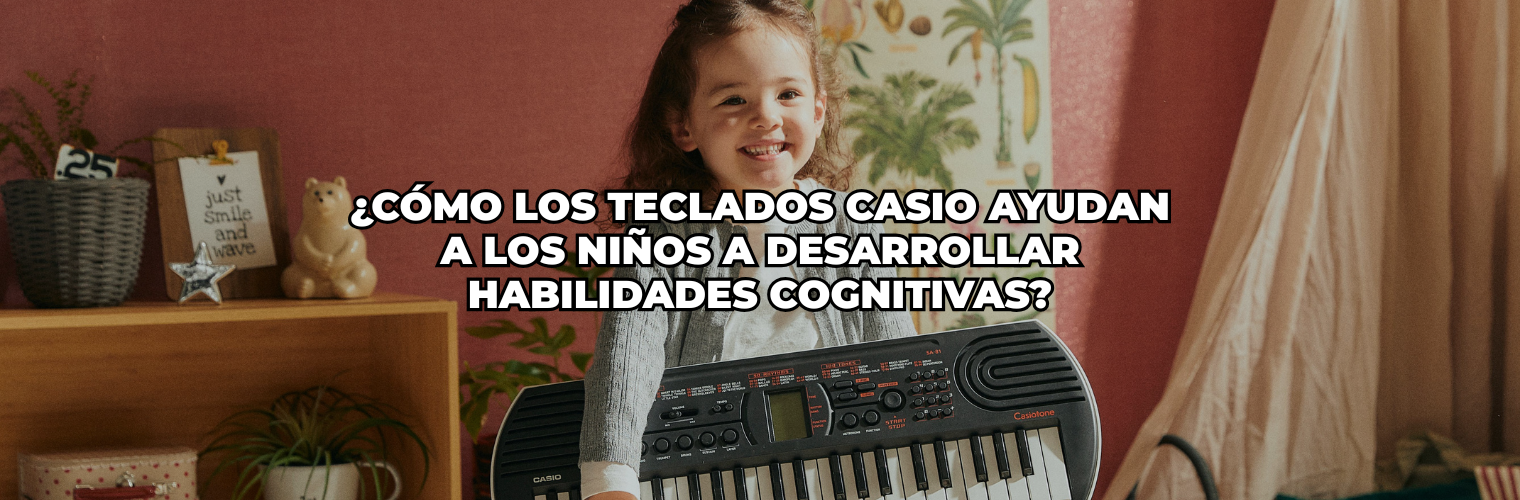 Cómo los teclados Casio ayudan a los niños a desarrollar habilidades cognitivas