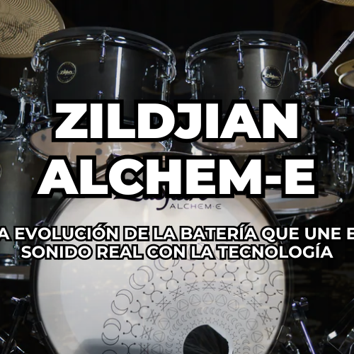 zildjian alchem-e la evolución de la batería que une el sonido real con la tecnología