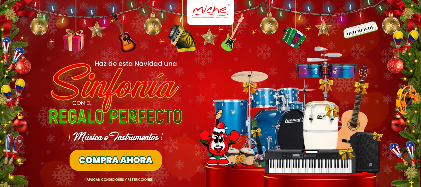 Regala o compra un instrumento musical en diciembre