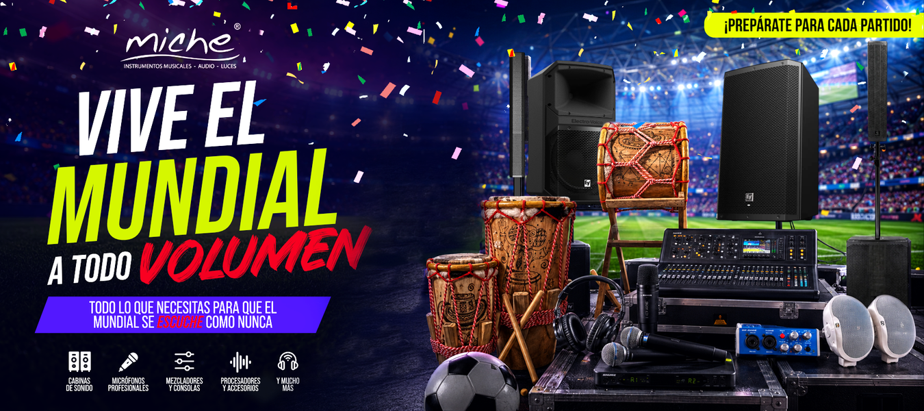 ¡Vive el Mundial a Todo Volumen!