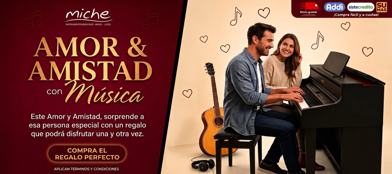 ¡Amor y Amistad con Música en miche!
