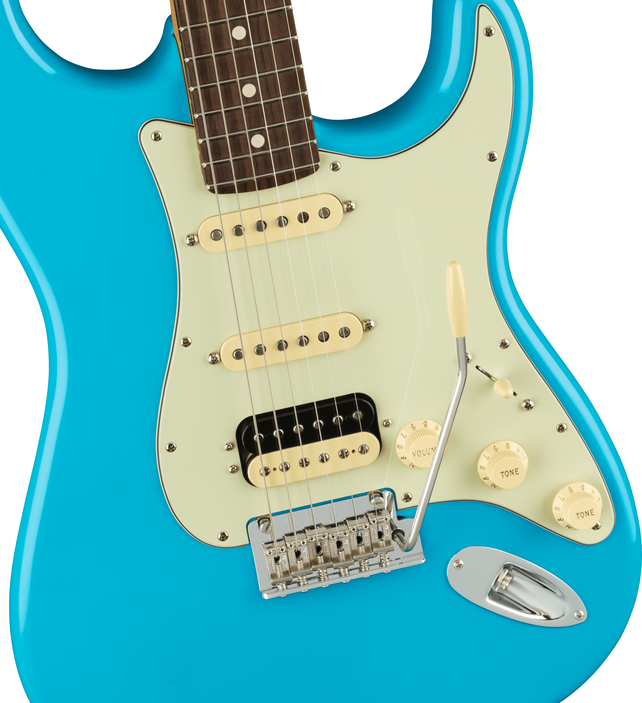 GUITARRA ELECTRICA FENDER AMERICAN PROFESSIONAL II STRATOCASTER HSS AZUL MOD0113910719