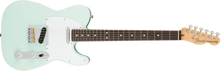 GUITARRA ELECTRICA FENDER AM PERF TELE AZUL P/ROSA